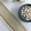 Opaque Oval Shape Glass Hanging Beads 8mm for Jewellery Making/Necklace/Earring/Bracelet/Embroidery/Dress (Pack of 100 Pcs.) (Cream) - Image 2