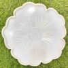 Round Agate Flower Design Silicone Coaster Moulds for Epoxy Resin Coaster Cup Mat Moulds Casting Silicone Tray Ideal for Making DIY Crafts (Pack of 1pc)