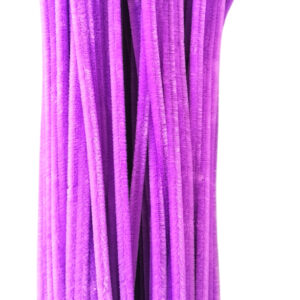Craft Pipe Cleaner 12" for Hobby Crafts, Scrapbooking, DIY Accessory (Pack of 100 Pcs) (Lavender)