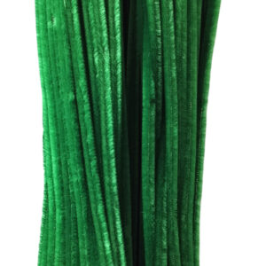 Craft Pipe Cleaner 12" for Hobby Crafts, Scrapbooking, DIY Accessory (Pack of 100 Pcs) (Bottle Green)