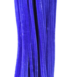 Craft Pipe Cleaner 12" for Hobby Crafts, Scrapbooking, DIY Accessory (Pack of 100 Pcs) (Royal Blue)