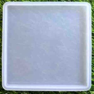 Square Agate Coaster Mould Resin Art Silicone Casting Mould Epoxy Mold for Coaster, DIY Art and Craft (Pack of 1pc)