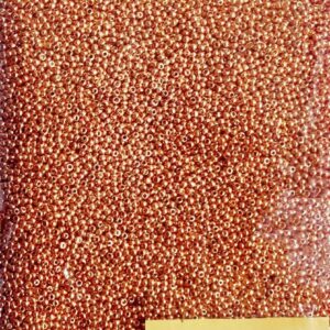 Sugar Beads/Seed Beads Unique Copper (1.9mm) for Embroidery, Bangle, Aari Work, Maggam Work (Pack of 150 GMS.) (Premium)