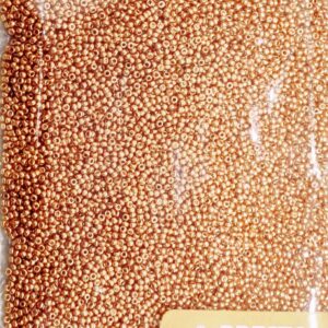 Sugar Beads/Seed Beads Unique Gold (1.9mm) for Embroidery, Bangle, Aari Work, Maggam Work (Pack of 150 GMS.) (Premium)
