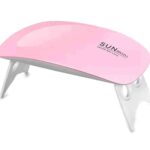 Sun Mini USB UV Led Lamp for Nails, Sun Dryer Gel Nail Polish Art Curing LED Lamp 6W Portable Manicure Tool (Pack of 1pc)