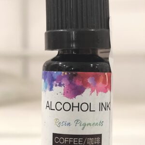 Alcohol Ink Resin Pigment for Resin Art and Craft (10ml/0.35 fl oz) (Pack of 1 Bottle) (Coffee)