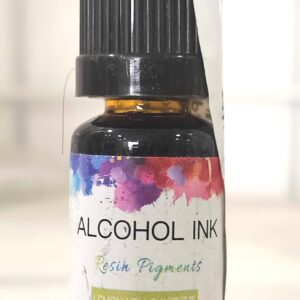 Alcohol Ink Resin Pigment for Resin Art and Craft (10ml/0.35 fl oz) (Pack of 1 Bottle) (Lemon Yellow)