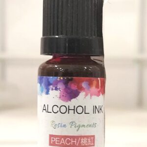 Alcohol Ink Resin Pigment for Resin Art and Craft (10ml/0.35 fl oz) (Pack of 1 Bottle) (Peach)