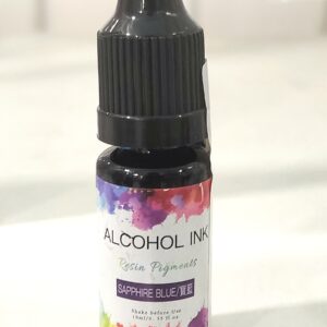 Alcohol Ink Resin Pigment for Resin Art and Craft (10ml/0.35 fl oz) (Pack of 1 Bottle) (Sapphire)