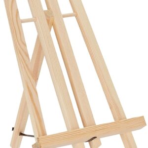 Easel Stand Tabletop A-Frame Wooden Easel (Pack of 1 Pcs)