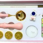 Multicolor Wax Stamp Kit, Wide Applicability with Coloring Pen for Invitation Packaging