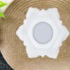 Louts Flower Candle Holder Mold, Candlestick Epoxy Molds Silicone for Jewelry Resin Casting Molds, DIY Lotus Mold for Candy Box, Trinket Container Home Decoration