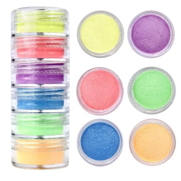 6 Shade Pearl Mica Powder Combo Pack (P1)