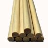Wooden Round Dowel Rods Sticks for Woodworking, DIY Art and Crafts (Pack of 10 Sticks) - Image 2
