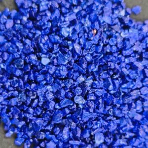Glass Granules for Resin Art, Nail Art, Body Art, Jewellery, DIY Art & Craft, Decoration Projects (Pack of 25gms) (Royal Blue)