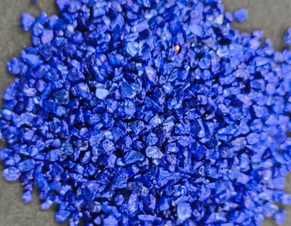Glass Granules for Resin Art, Nail Art, Body Art, Jewellery, DIY Art & Craft, Decoration Projects (Pack of 25gms) (Royal Blue)