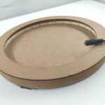 MDF Circle Frame for Wall Hanging, Home Decoration, Photo Frame, Clock Making with LED Lights Inside (Pack of 1 pc)