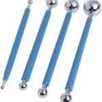 Ball Stylus Clay Modeling Tool (Set of 4 Pcs)