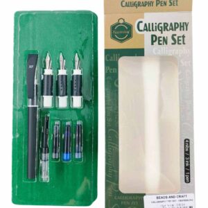 Calligraphy Pen Set With 3 Nibs
