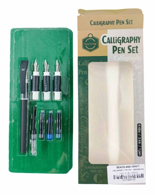 Calligraphy Pen Set With 3 Nibs