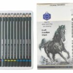 Charcoal Pencils Soft/Medium/Hard (Set of 12pcs)