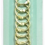 Card Rings/Binder Rings/Scrapbooking Ring (12pcs) (20mm, Gold)