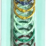 Card Rings/Binder Rings/Scrapbooking Ring (12pcs) (25mm, Multicolor)