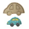 Car MDF Base for Glass Mosaic Art and Craft for Boys and Girls, DIY Creative Activity, Gifts for Kids Ages 3-12 (6 Inch x 4 Inch) (Pack of 1pc)